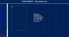 Desktop Screenshot of holzschnitzereien-weisgerber.de